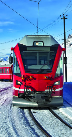LES TRAINS LÉGENDAIRES SUISSES EN HIVER ET LE PILATUS